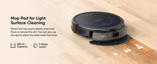 eufy G50 Hybrid Robot Vacuum & Mop with Auto-Detangle Brush